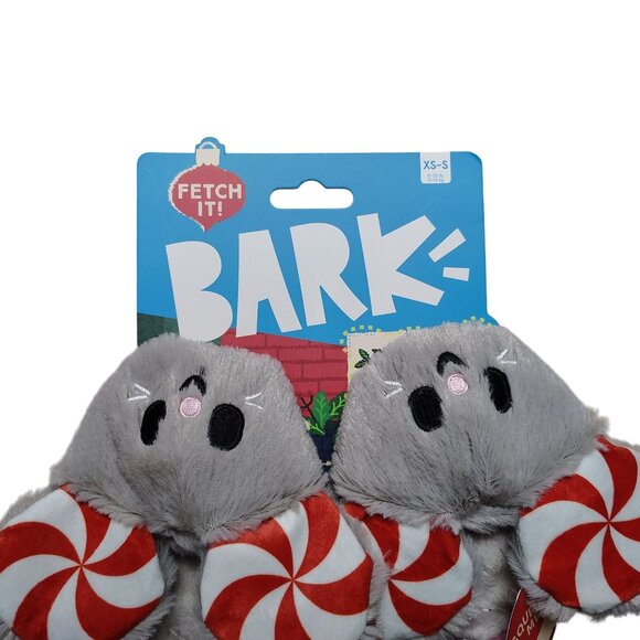 Bark Deck The Howls Peppermice Slippies Squeakers Crazy Crinkle Dog Toy XS-S - Picture 3 of 5